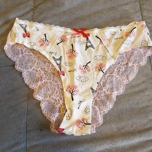 Splendies Paris print bikini panties